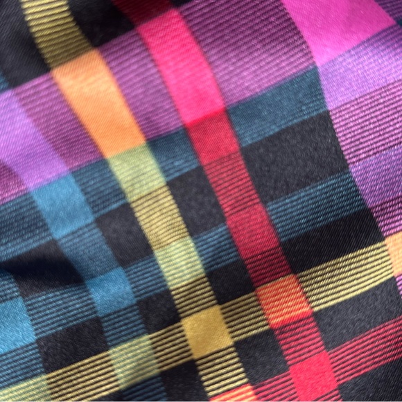 Betsey Johnson for Torrid Plus Multicolor Plaid Leggings - Picture 3 of 4